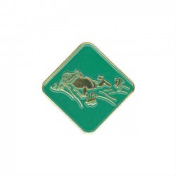 Simmärket Grodan rygg grön från SLS