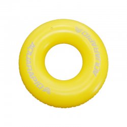 Stor baddring gul 100cm från Aquarapid. Passar till hemma poolen. Simhallen, åka efter båt. Badring i bra kvalité