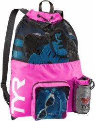 Nätpåse Big Mummy Backpack rosa/svart - Tyr