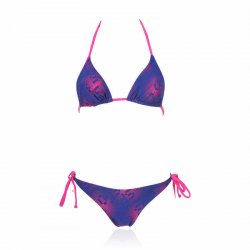 Bikini dam Waveboom Triangle lila/rosa - Speedo
