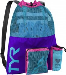 Nätväska big mummy backpack lila/turkos - Tyr