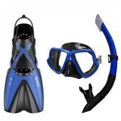 Snorkelpaket - Fenor och cyklop snorkel vuxen - Mares