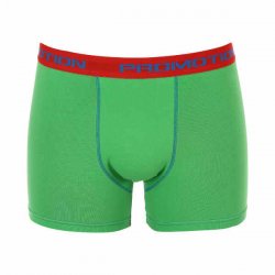 Kalsonger i stora storlekar boxer grön/röd - Promotion (Storlek: 3XL)