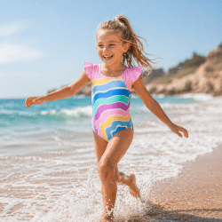 baddräkt-flick-rosa