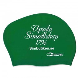 Badmössa long hair uppsala simsällskap. Badmössa till klubb.