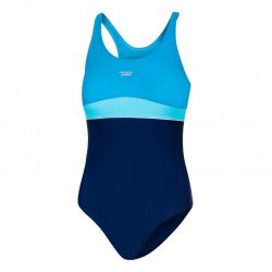 Baddräkt till barn från Aquaspeed i en snygg modell med mönster. Baddräkt barn blå.