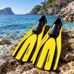 Snorkelfena Avanti Tre yellow från Mares