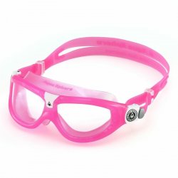 Simmask barn mörkrosa Seal kid 3 -10 år - Aqua Sphere