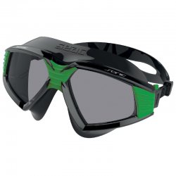 Simglasögon/simmask Sonic svart/grön - Seac