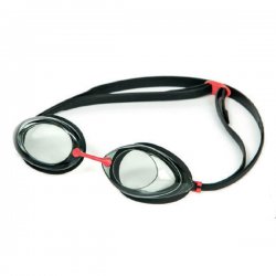 Simglasögon vuxen Swimrace röd/svart från Aquarapid