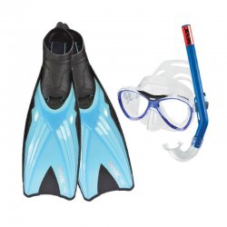 Seac - Snorkelpaket till barn. I paketet ingår snorkel, fenor och cyklop.