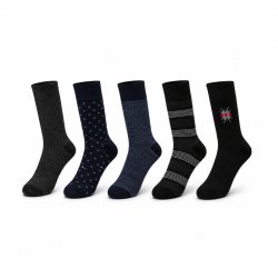 Strumpor herr 5-pack 40/45 - olika färger