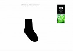 Strumpor herr i bambu 43/45