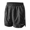 Korta svarta badshorts från Soak med ca 41 cm benlängd, broderad logga samt resår och snöre.