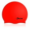 Badmössa röd silicone senior - Soak