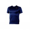 Damgrupp i mörkblå Speedo T-shirts med meshrygg vid simbassäng