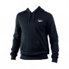 Kille och tjej i svart Speedo huvtröja vid poolen, mjuk hoodie för barn i storlek 128/140. Simbutiken