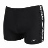 Svarta Speedo badbyxor boxermodell med snöre i midjan och slitstarkt klortåligt Endurance+ material.