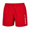 Herrbadshorts från Speedo i röd färg med bakficka och snabbtorkande polyester för semester