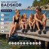 Badskor Soak Basic svart som skyddar mot stenar, sjöborrar och hala underlag vid bad