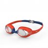 Röd/blå simglasögon barn från Soak. Finns i flera färger. Enkla att justera 2-8år, klart glas, Soak