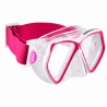 Cyklop och snorkel barn/junior Pirate rosa neon 8-14 år - Mares