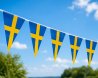 Flaggspel till midsommar, studenten, födelsedagen, semester, 6 juni. SImbutiken.se