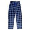 Pyjamasbyxor i flanell i färgen marinblå/svart till herr. billiga flanellbyxor till herr.