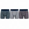 Boxerkalsonger herr 3-pack – prisvärda och bekväma underkläder i tre olika färger och mönster