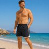 Badshorts herr frej grå/vit rutiga. Badshortsen till herr är billiga och passar till bad och siming