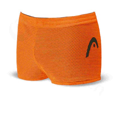 Badbyxor drag short svart/orange - HEAD