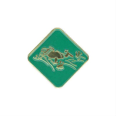 Simmärket Grodan rygg grön från SLS