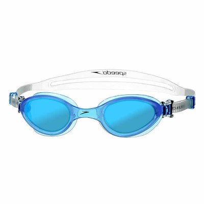 Simglasögon barn Futura one 6-14 år blå båge/blått glas - Speedo