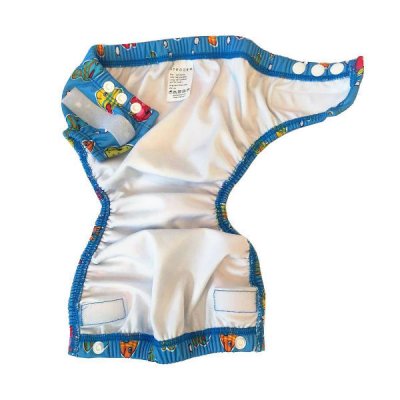 Babybadbyxor fiskar blå 3-24 mån - Strooem