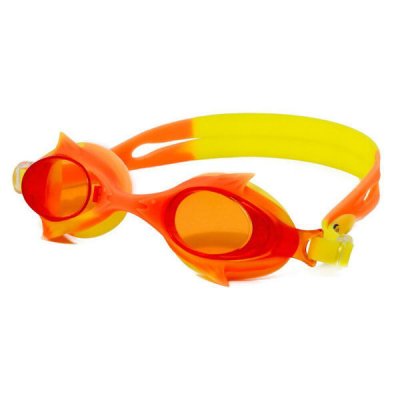 Simglasögon barn orange/gul Shark 2- år - Aquarapid