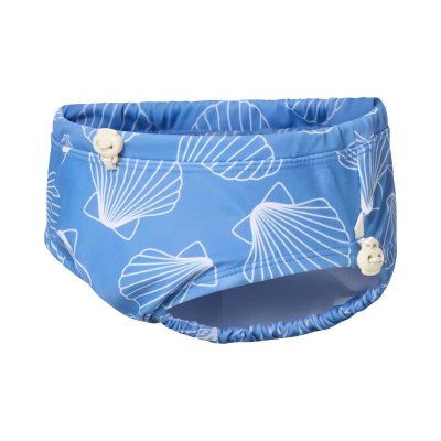 Babybadblöja med dragsko i midja och ben. Badblöja, babybadbyxa