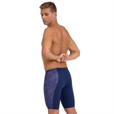Badbyxor herr camo kikko pro swim navy - Arena