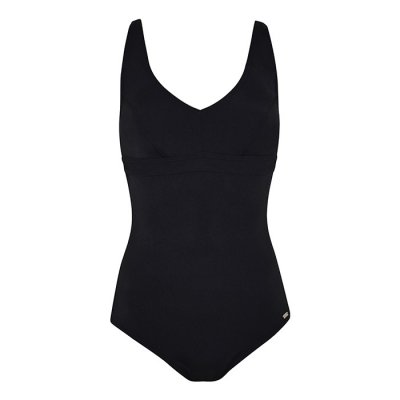 Baddräkt dam svart kanters från Abecita