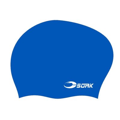 Badmössa för långt hår i turkos färg från Soak. Billig badmössa till simträningen.