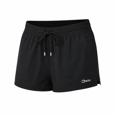 Klortåliga badshorts till dam mad innebyxa och snöre i midjan. Finns i flera olika storlekar.