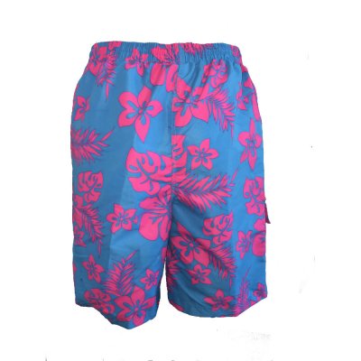 Badkläder billiga badshorts herr i rosa/blå färg