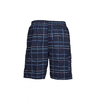 Fina badshorts herr blå/vit rutiga till badet och stranden