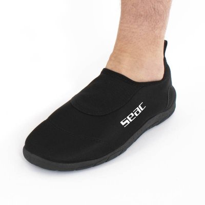 Badskor scarpetta playa svarta - Seac