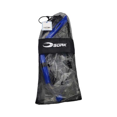 Bra frontsnorkel till vuxen från Soak. Frontsnorkel och nätpåse från Soak