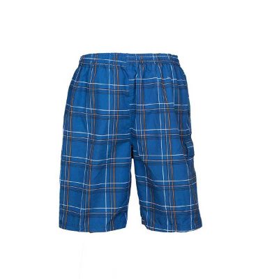 Bekväma rutiga badshorts till herr