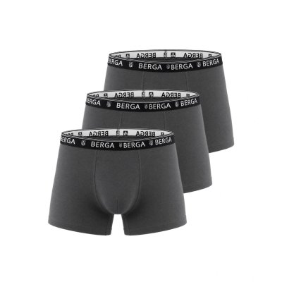 Herrkalsonger boxer 3-pack från BERGA – billiga svarta boxerkalsonger för herr med bekväm passform hos Simbutiken.se