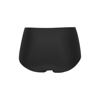 Badkläder svarta från Damella. Bikini underdel max brief till stranden, semestern, spa. Bra passfrom med rynkor.
