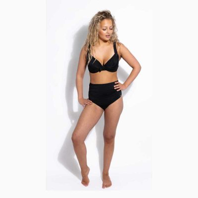 Bikiniöverdel Electra E - kupa svart - Panos Emporio