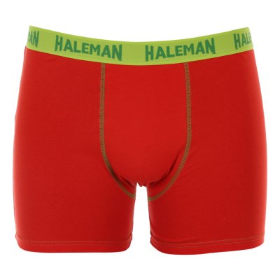 Kalsonger i boxermodell röd/gul - Haleman