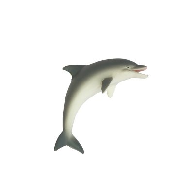 magnet delfin grå